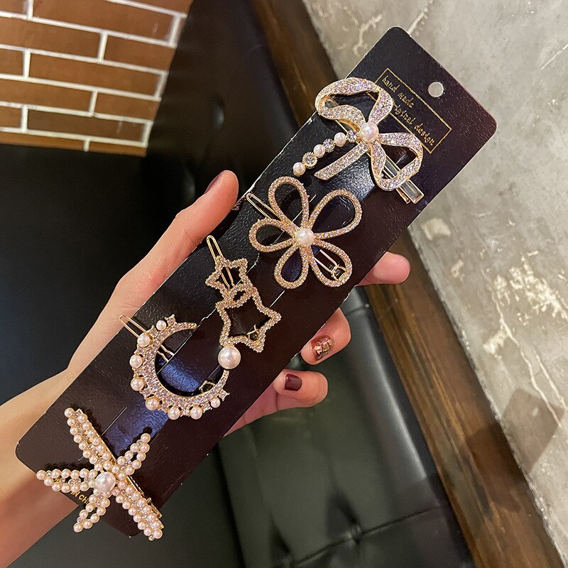 Ӹ     Ŭ  Ǽ縮 ѱŸ Ŭ 5 /    Hairclips  Ӹ ڿ Ǿ Ŭ ٺ   ׼ Ÿϸ 